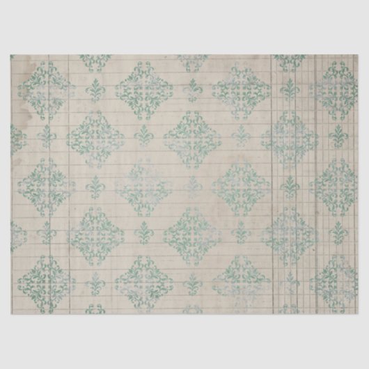 Ephemera Distress Paper Series Design 7 Tissuepapier (Voorkant)