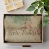 Ephemera Frans Briefkaart Vogelflesontvlechting Tissuepapier (Geschenk)