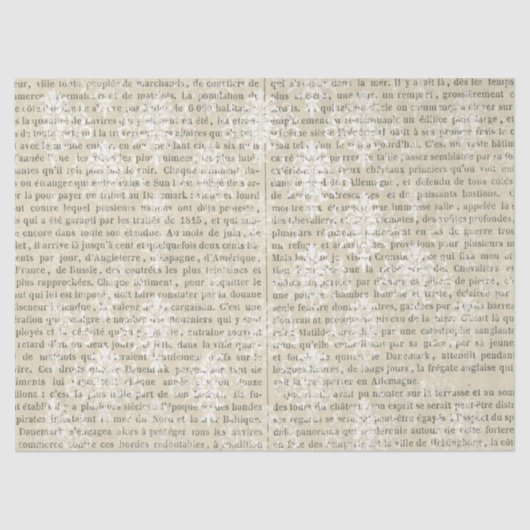 Ephemera French Paper Series Design 15 Tissuepapier (Voorkant)