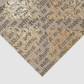 Ephemera Gold Paper Series Design 15 Tissuepapier (Detail)
