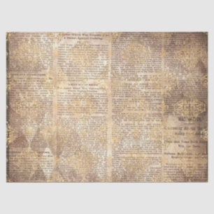 Ephemera Gold Paper Series Design 20 Tissuepapier