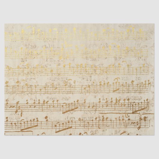 Ephemera Gold Paper Series Design 4 Tissuepapier (Voorkant)