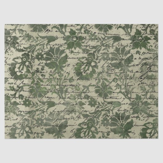 Ephemera Groenboek Serie Design 6 Tissuepapier (Voorkant)