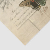 Ephemera-ontkoppelingstok Tissuepapier (Detail)