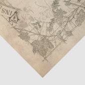 Ephemera-ontkoppelingstok Tissuepapier (Detail)