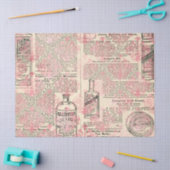 Ephemera Pink Paper Series Design 20 Tissuepapier (Craft)