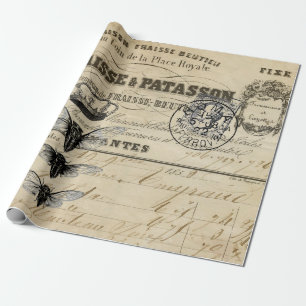 Ephemera Poster ontkoppeling Cadeaupapier