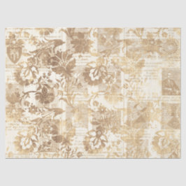 Ephemera Sepia Paper Series Design 3 Tissuepapier