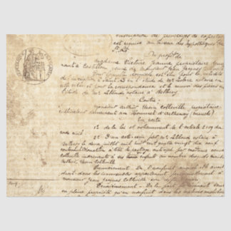 Ephemera Sepia Paper Series Design 9 Tissuepapier