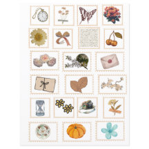 Ephemera Stamp Stickers
