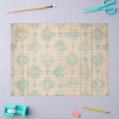 Ephemera Turquoise Paper Series Design 15 Tissuepapier (Craft)