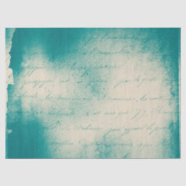 Ephemera Turquoise Paper Series Design 16 Tissuepapier
