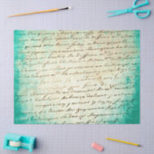 Ephemera Turquoise Paper Series Design 18 Tissuepapier (Craft)