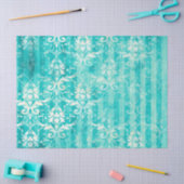 Ephemera Turquoise Paper Series Design 20 Tissuepapier (Craft)