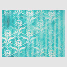 Ephemera Turquoise Paper Series Design 20 Tissuepapier