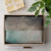 Ephemera Victoriaans Dame, Gotische Bloemen Decoup Tissuepapier (Geschenk)