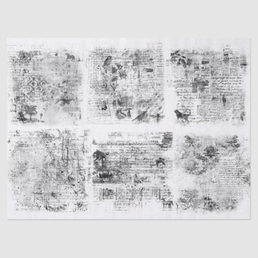  Ephemera-weefsel of ontkoppelpapier Tissuepapier (Voorkant)