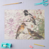 Ephemeral Birds Series Design zeventien Tissuepapier (Craft)