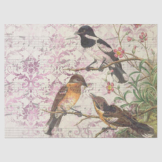 Ephemeral Birds Series Design zeventien Tissuepapier