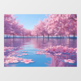 Ephemeral Bloom Raamsticker