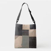 Ephemeral Expressions: de gedrukte fragmenten van Crossbody Tas (Achterkant)