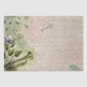  Ephemeral Floral Trumpet Horn Tissuepapier (Voorkant)