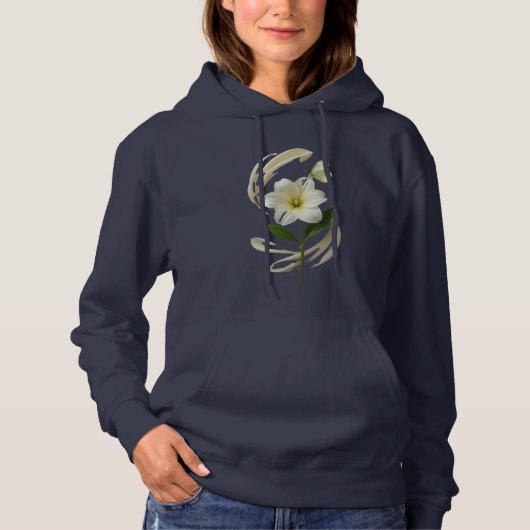 Ephemeral Grace Bloom and Drift Delicate Balance N Hoodie (Voorkant)