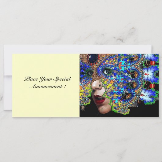 EPHEMERAL masquerade costuum ball white ice Aankondiging (Voorkant)