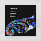 EPHEMERAL RUBY / Schoonheidssalon, Spa, Make-upkun Vierkante Visitekaartje (Voorkant)