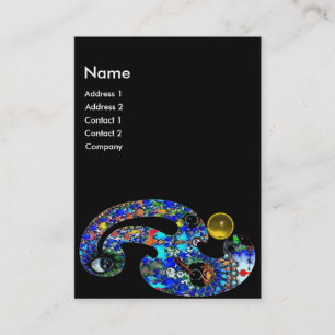 EPHEMERAL TOPAZ Beauty, Salon, Spa, Makeup Artist Visitekaartje