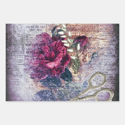 Ephemeral  Variety Decoupage Inpakpapier Vel (Voorkant)