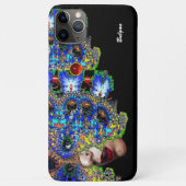 EPHEMERAL VROUW / kleurig fractaal masker, stenen Case-Mate iPhone Case (Achterkant)