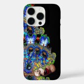 EPHEMERAL/VROUW MET KLORFUL FRACTALE MASKER Case-Mate iPhone CASE (Achterkant)