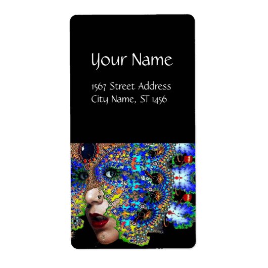 EPHEMERAL zwart Etiket (Voorkant)