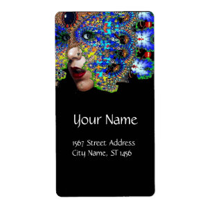 EPHEMERAL zwart Etiket