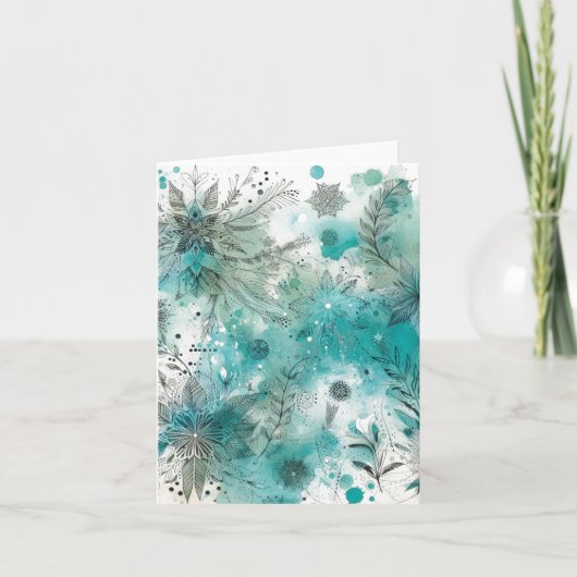 Éphémère aquarelle Vintage vierge (Devant)