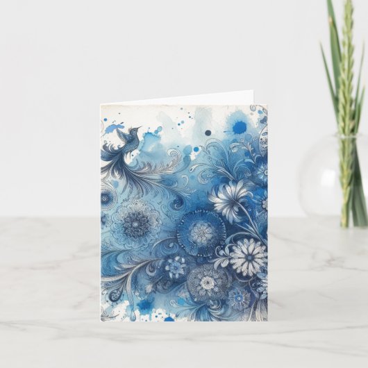 Éphémère Aquarelle Vintage Vierge (Devant)