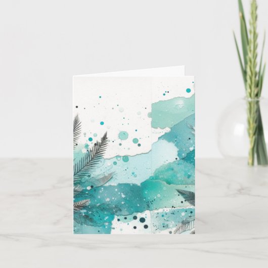 Éphémère Aquarelle Vintage Vierge (Devant)