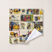 Ephémère d'Halloween vintage (Gant de toilette)