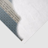 Ephemerische gestreepte lossingspapier tissuepapier (Detail)