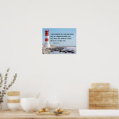 Ephesianen 1:18 Ik bid dat je het HOPE kent Poster (Keuken)