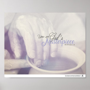 Ephesianen 2:10 - Jullie zijn Gods meesterwerk Poster