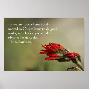 Ephesianen 2:10 poster