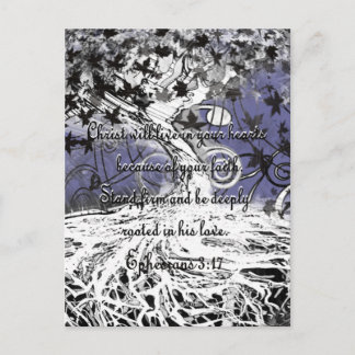 Ephesianen 3:17 briefkaart