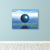 Ephesianen 4:32 canvas afdruk (Insitu (Houten vloer))