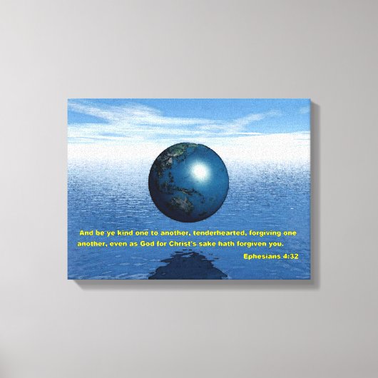 Ephesianen 4:32 canvas afdruk (Voorkant)