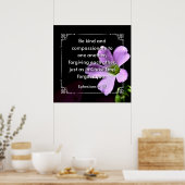 Ephesianen 4:32 poster (Keuken)