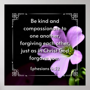 Ephesianen 4:32 poster