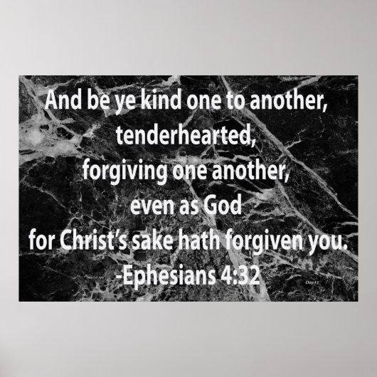 Ephesianen 4:32 poster (Voorkant)