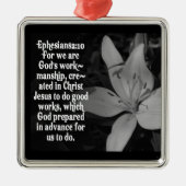 Ephesians 2:10 CHRISTMAS BIBLE SCRIPTURE ORNAMENT (Voorkant)